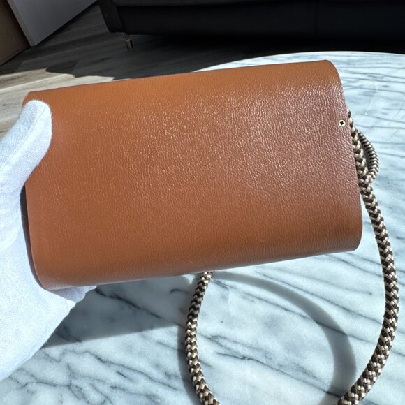 🇧🇷 - Leggieri Wood & Leather Crossbody Bag - Picture 5 of 10